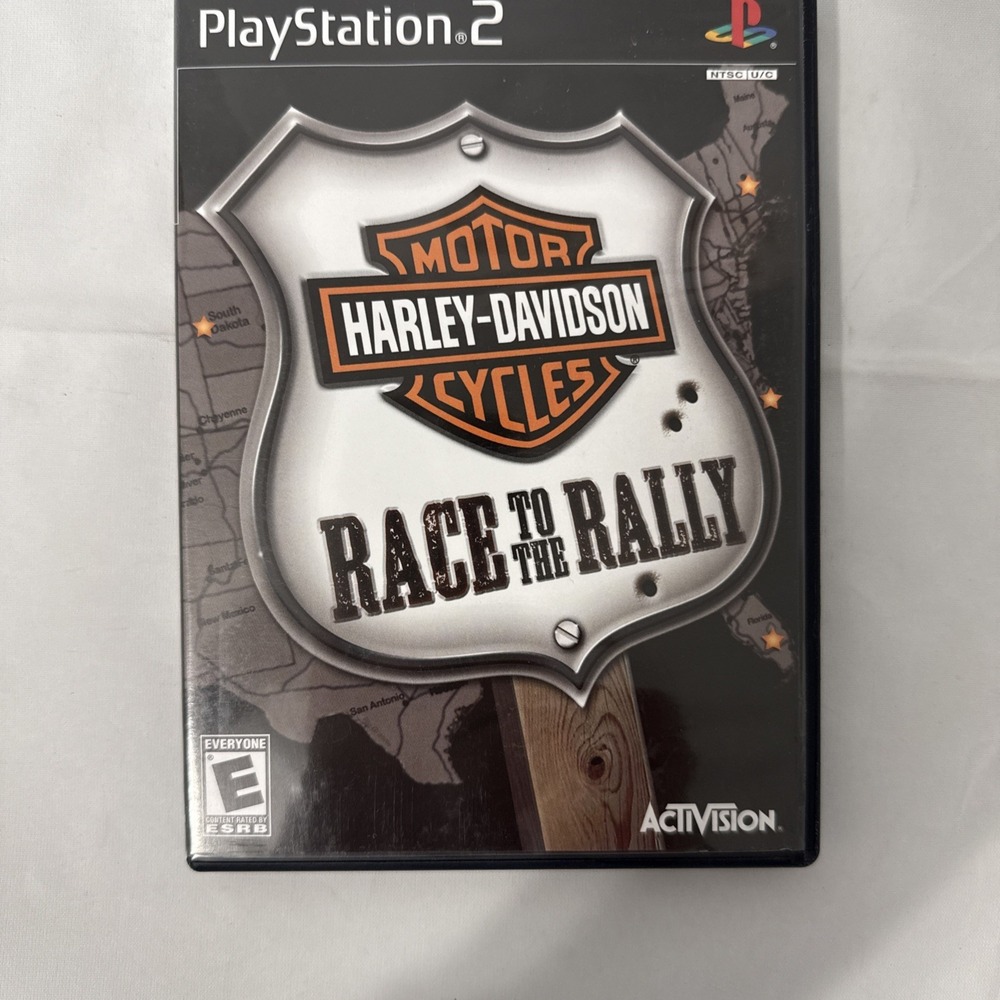 Harley-Davidson Motorcycles: Race to the Rally Sony PlayStation‎ 2 Game